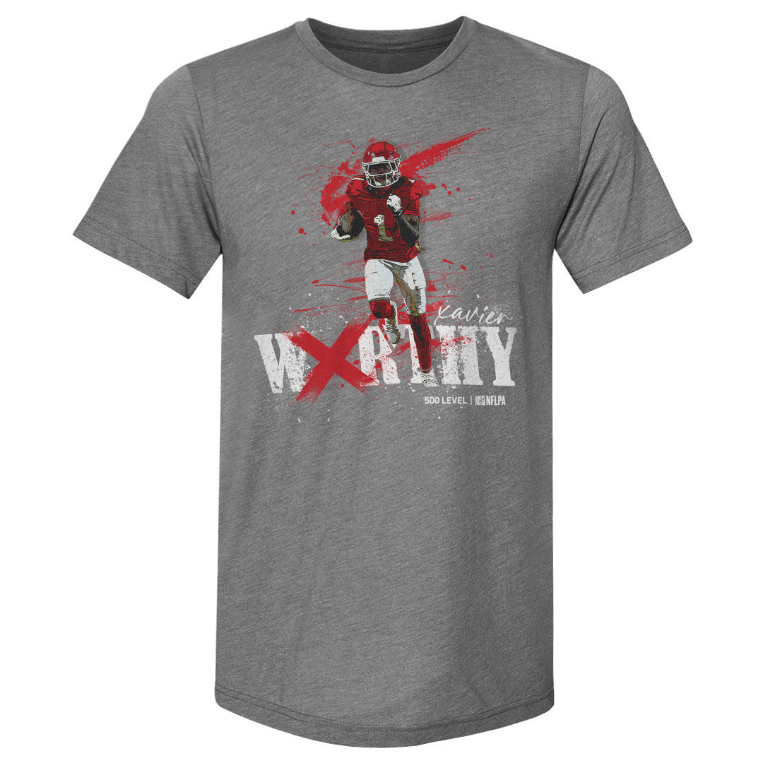 Xavier Worthy Men's Premium T-Shirt | 500 LEVEL