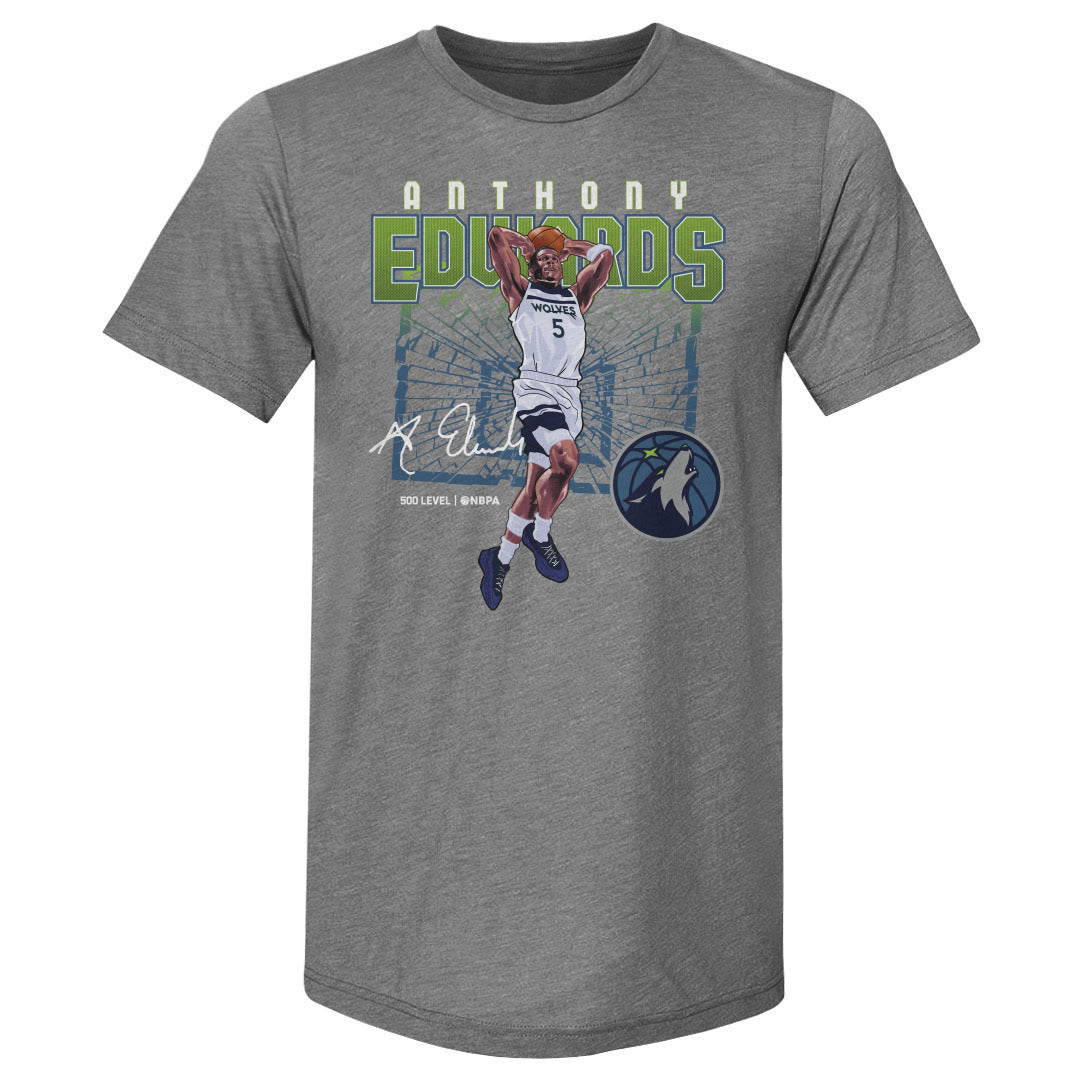 Anthony Edwards Men's Premium T-Shirt | 500 LEVEL