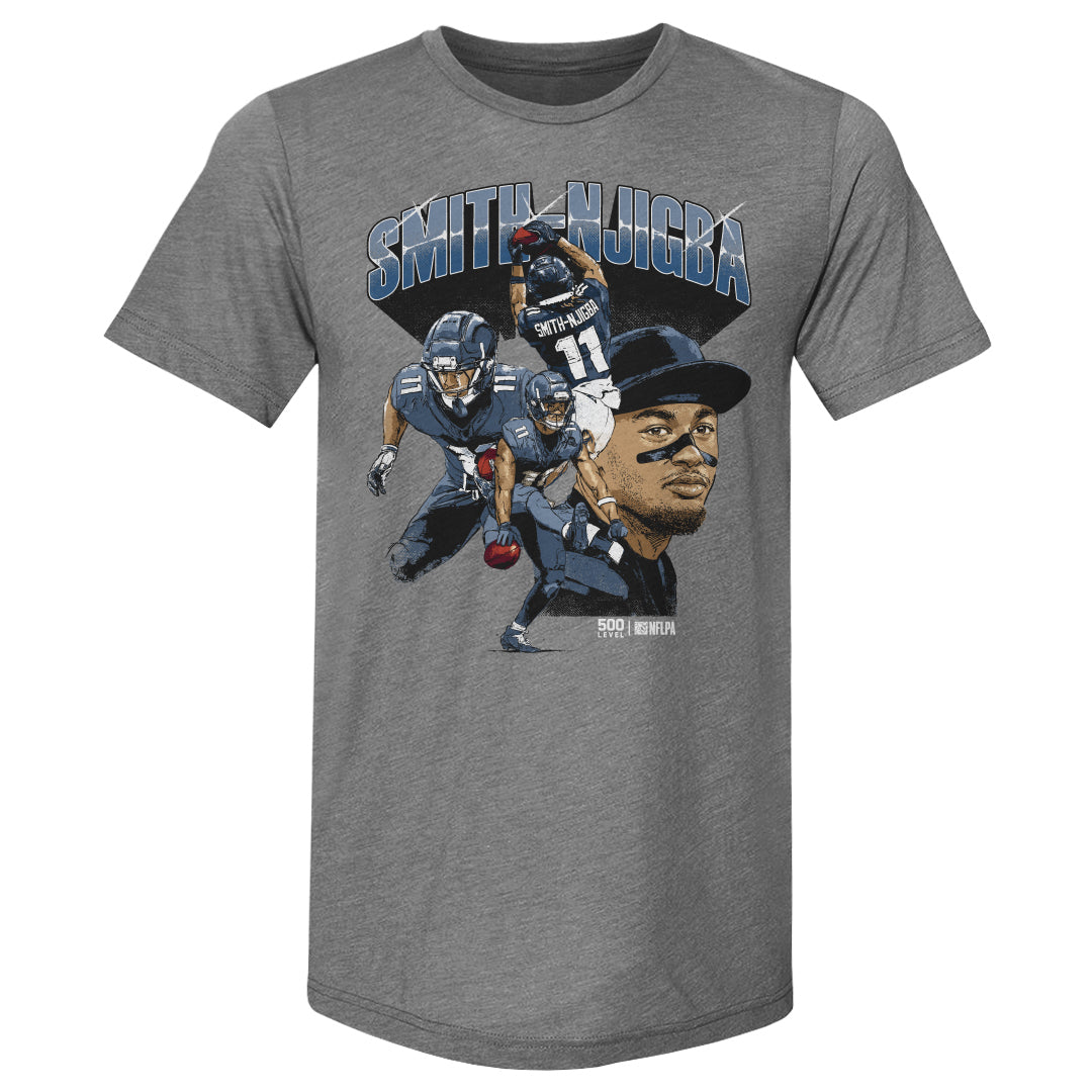 Jaxon Smith-Njigba Men's Premium T-Shirt | 500 LEVEL