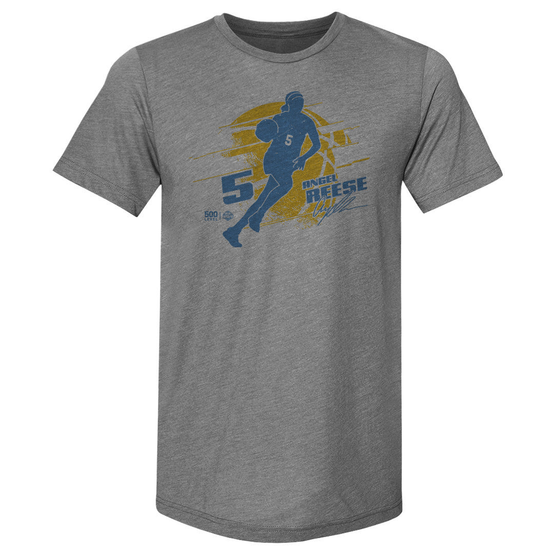 Angel Reese Men's Premium T-Shirt | 500 LEVEL