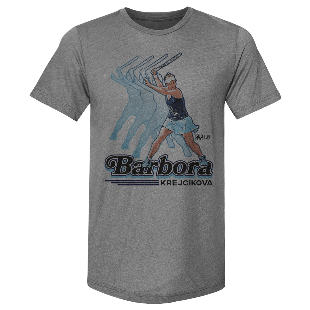 Barbora Krejcikova Men's Premium T-Shirt | 500 LEVEL
