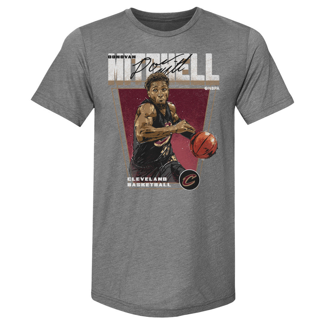 Donovan Mitchell Men's Premium T-Shirt | 500 LEVEL