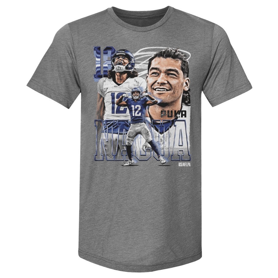 Puka Nacua Men's Premium T-Shirt | 500 LEVEL