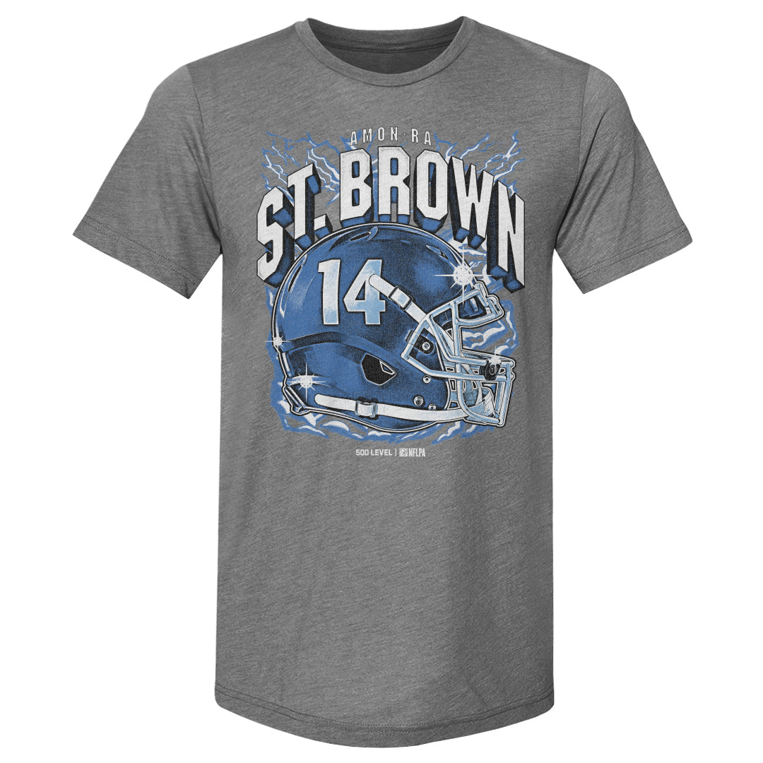 Amon-Ra St. Brown Men's Premium T-Shirt | 500 LEVEL