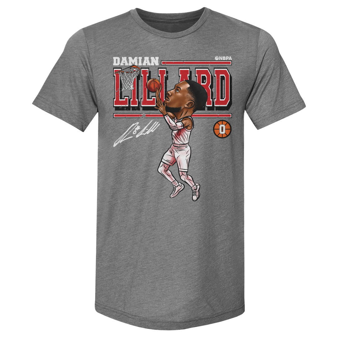 Damian Lillard Men's Premium T-Shirt | 500 LEVEL