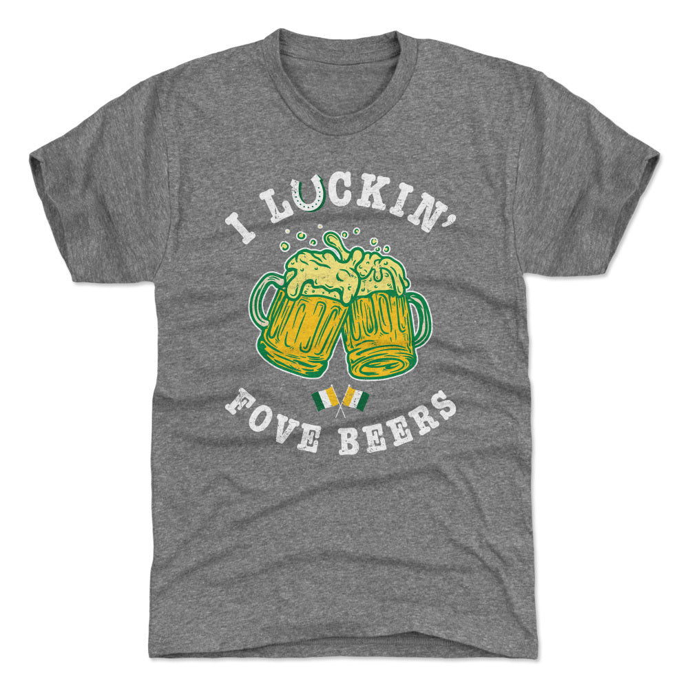 St. Patrick's Day Men's Premium T-Shirt | 500 LEVEL