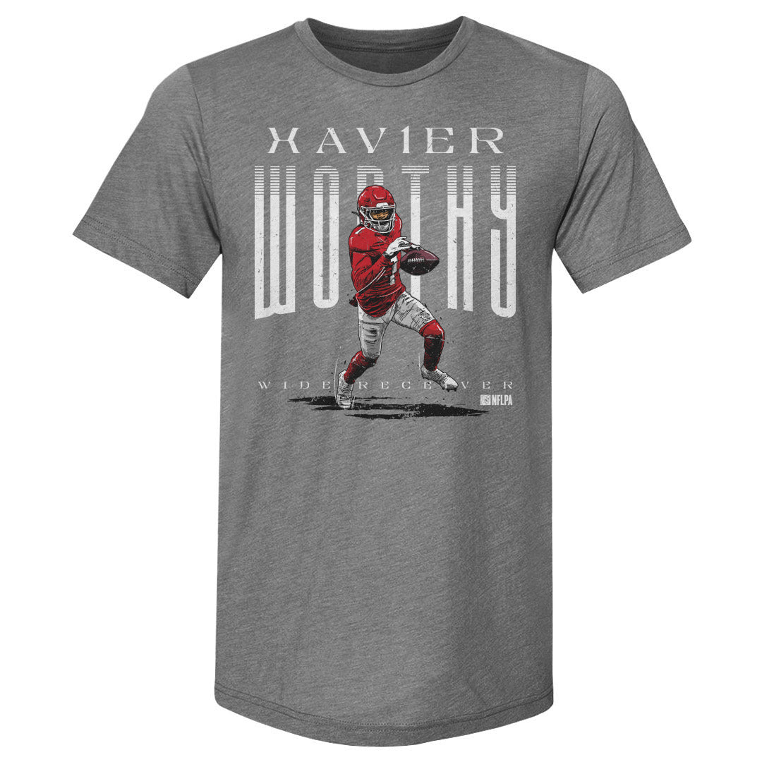 Xavier Worthy Men's Premium T-Shirt | 500 LEVEL
