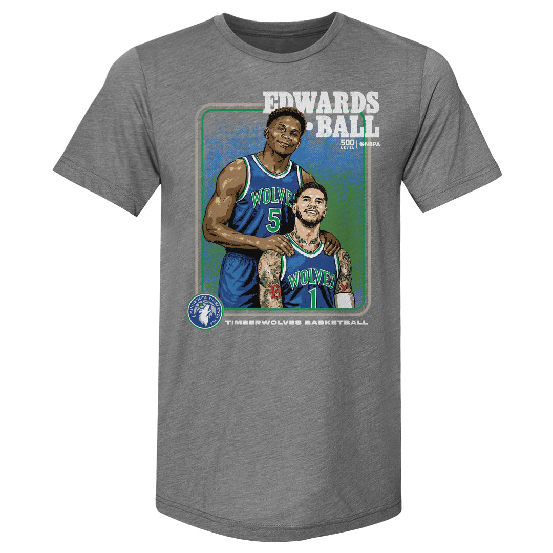 Anthony Edwards Men's Premium T-Shirt | 500 LEVEL