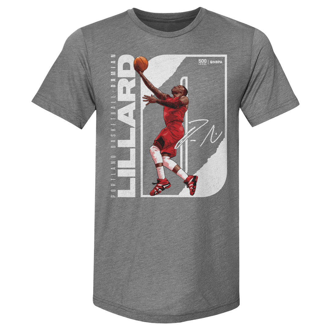 Damian Lillard Men's Premium T-Shirt | 500 LEVEL