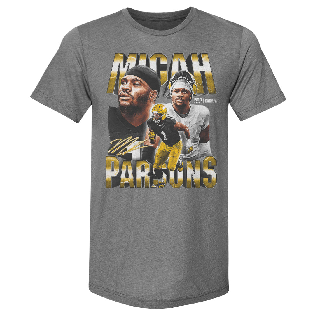 MIcah Parsons Men's Premium T-Shirt | 500 LEVEL