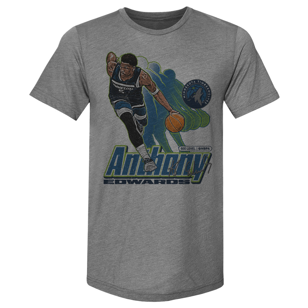 Anthony Edwards Men's Premium T-Shirt | 500 LEVEL