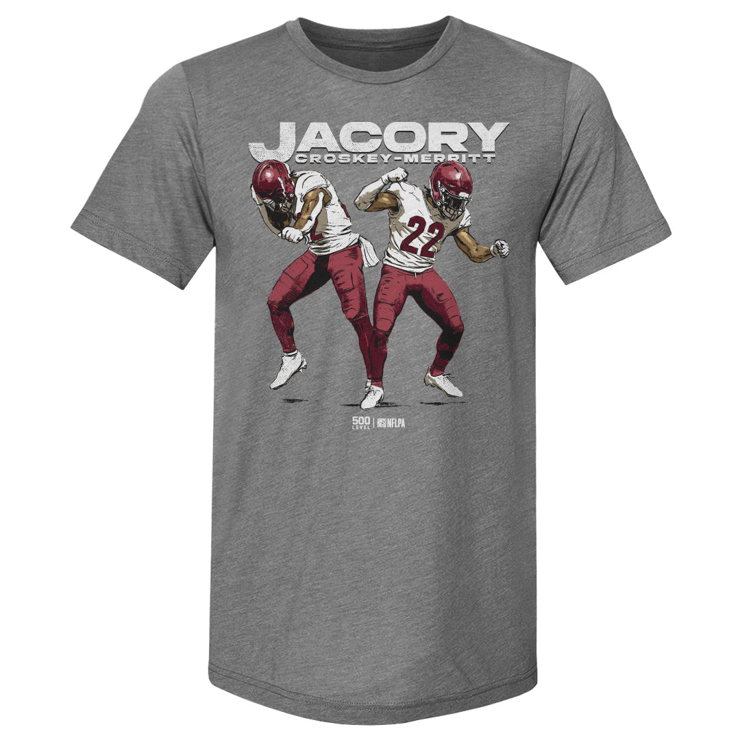 Jacory Croskey-Merritt Men's Premium T-Shirt | 500 LEVEL