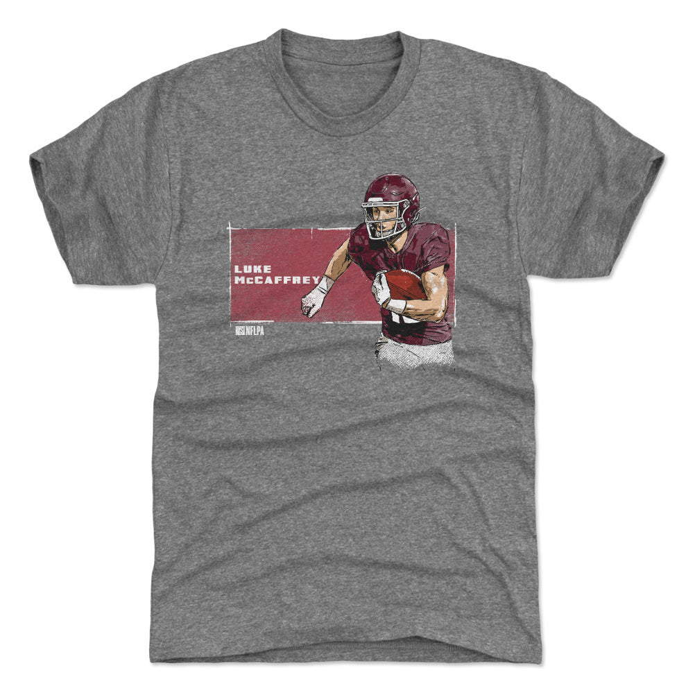 Luke McCaffrey Men's Premium T-Shirt | 500 LEVEL
