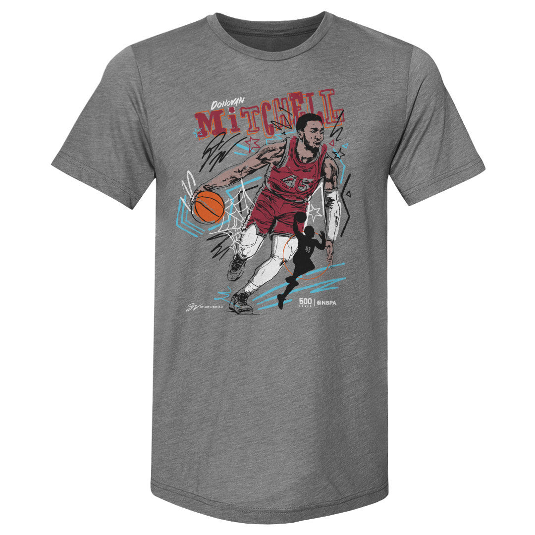 Donovan Mitchell Men's Premium T-Shirt | 500 LEVEL
