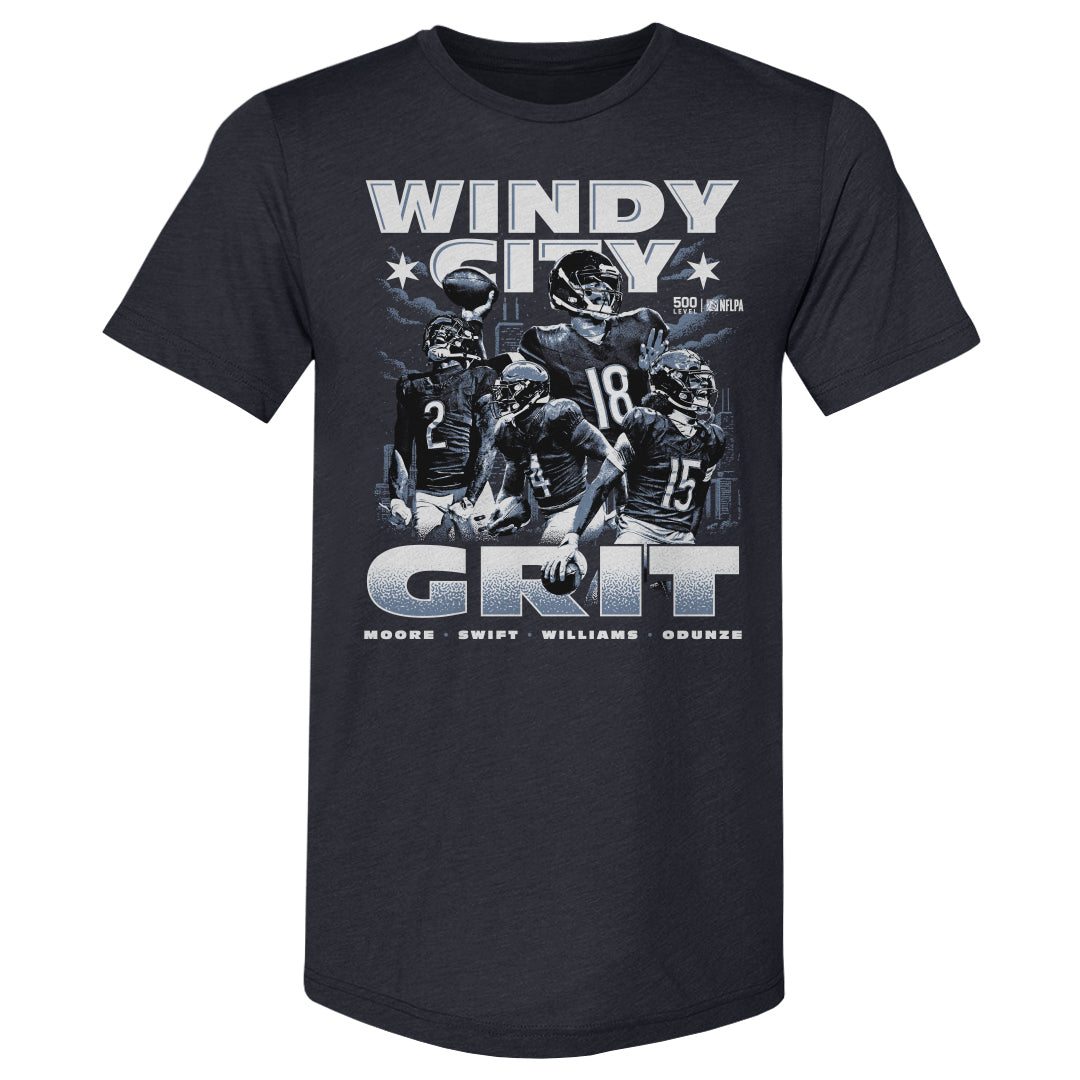 Caleb Williams Men's Premium T-Shirt | 500 LEVEL