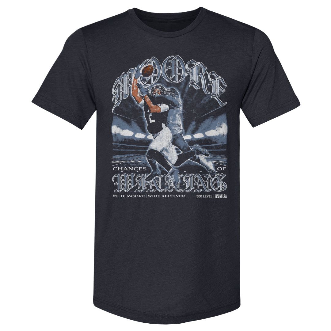 D.J. Moore Men's Premium T-Shirt | 500 LEVEL