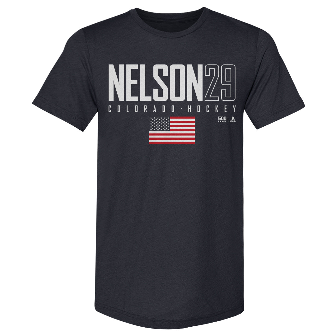 Brock Nelson Men's Premium T-Shirt | 500 LEVEL