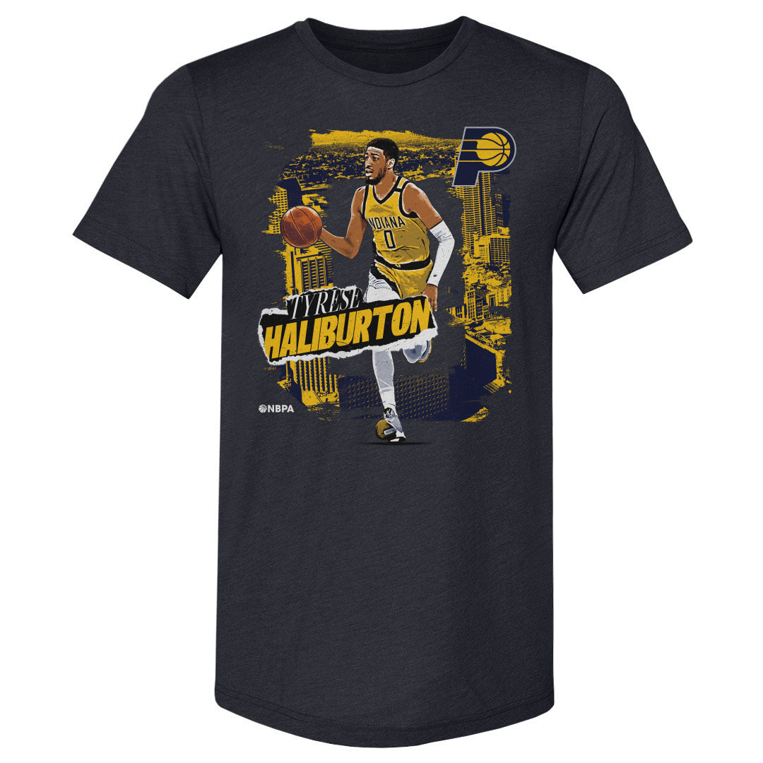 Tyrese Haliburton Men's Premium T-Shirt | 500 LEVEL