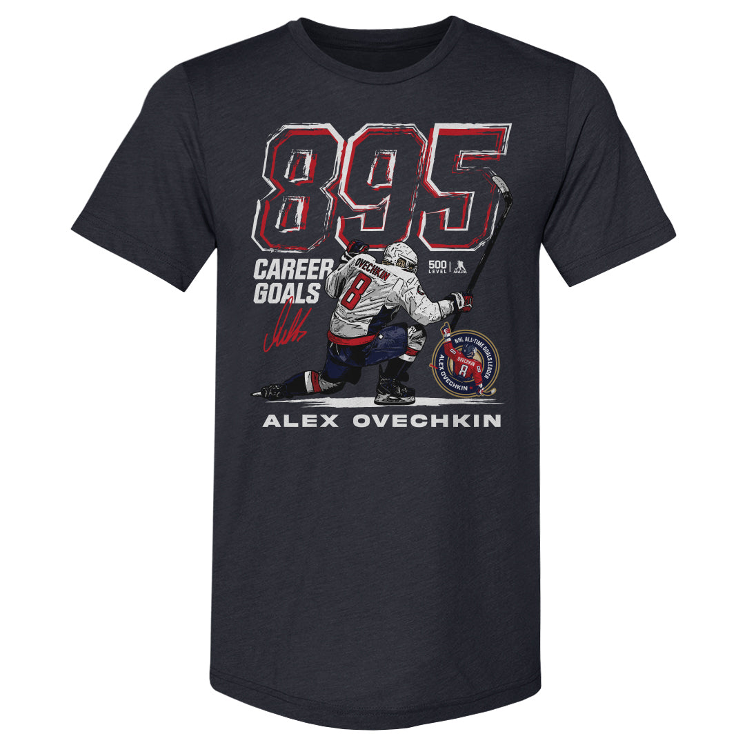 Alex Ovechkin Men's Premium T-Shirt | 500 LEVEL
