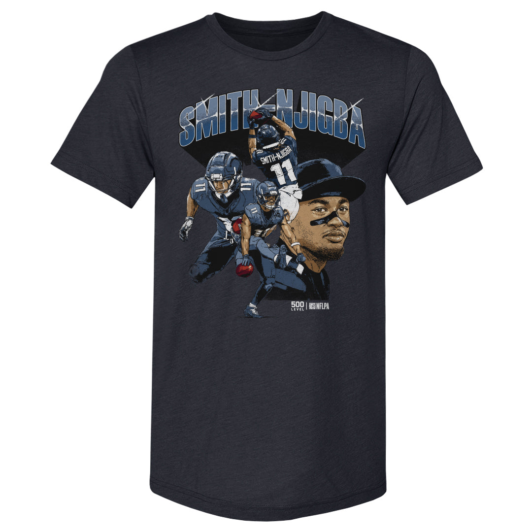 Jaxon Smith-Njigba Men's Premium T-Shirt | 500 LEVEL