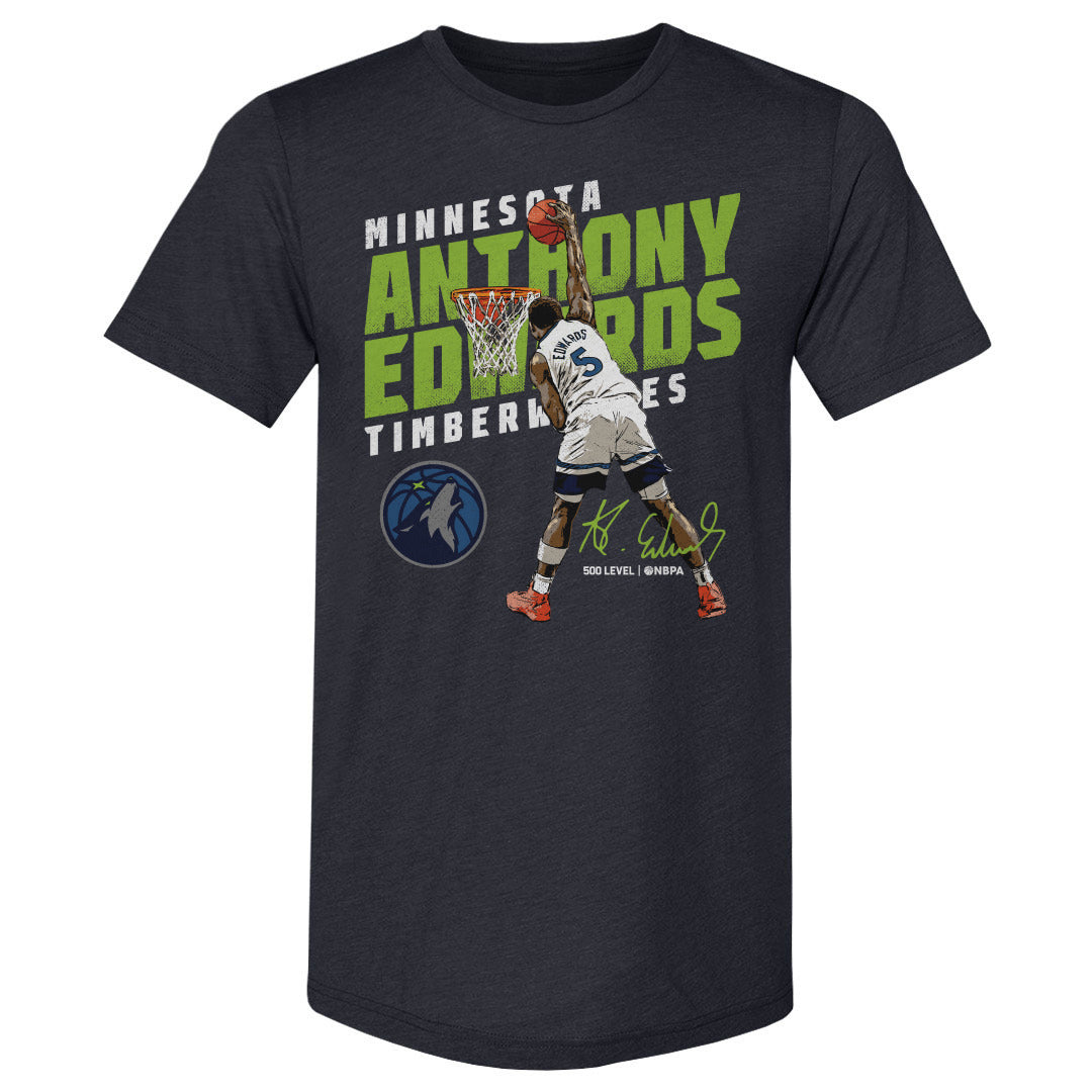 Anthony Edwards Men's Premium T-Shirt | 500 LEVEL
