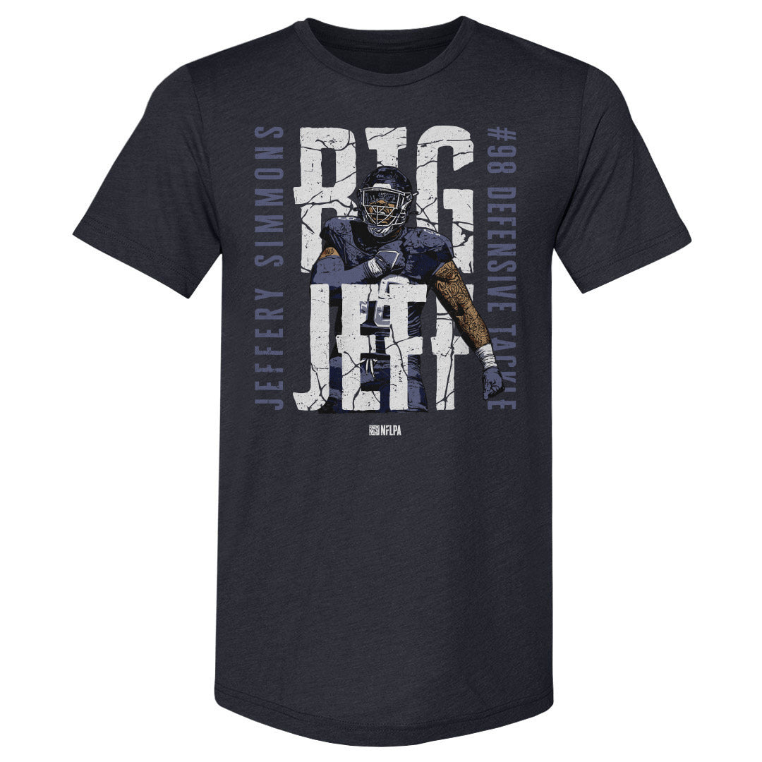 Jeffery Simmons Men's Premium T-Shirt | 500 LEVEL