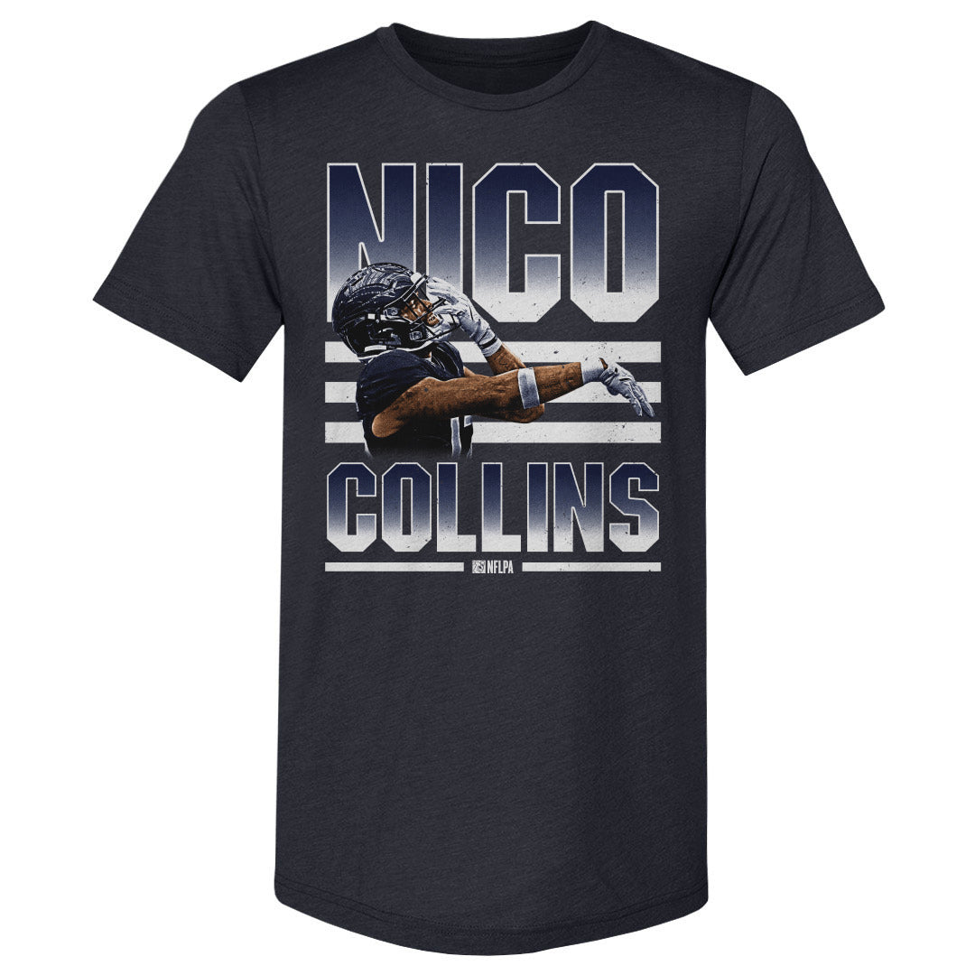 Nico Collins Men's Premium T-Shirt | 500 LEVEL
