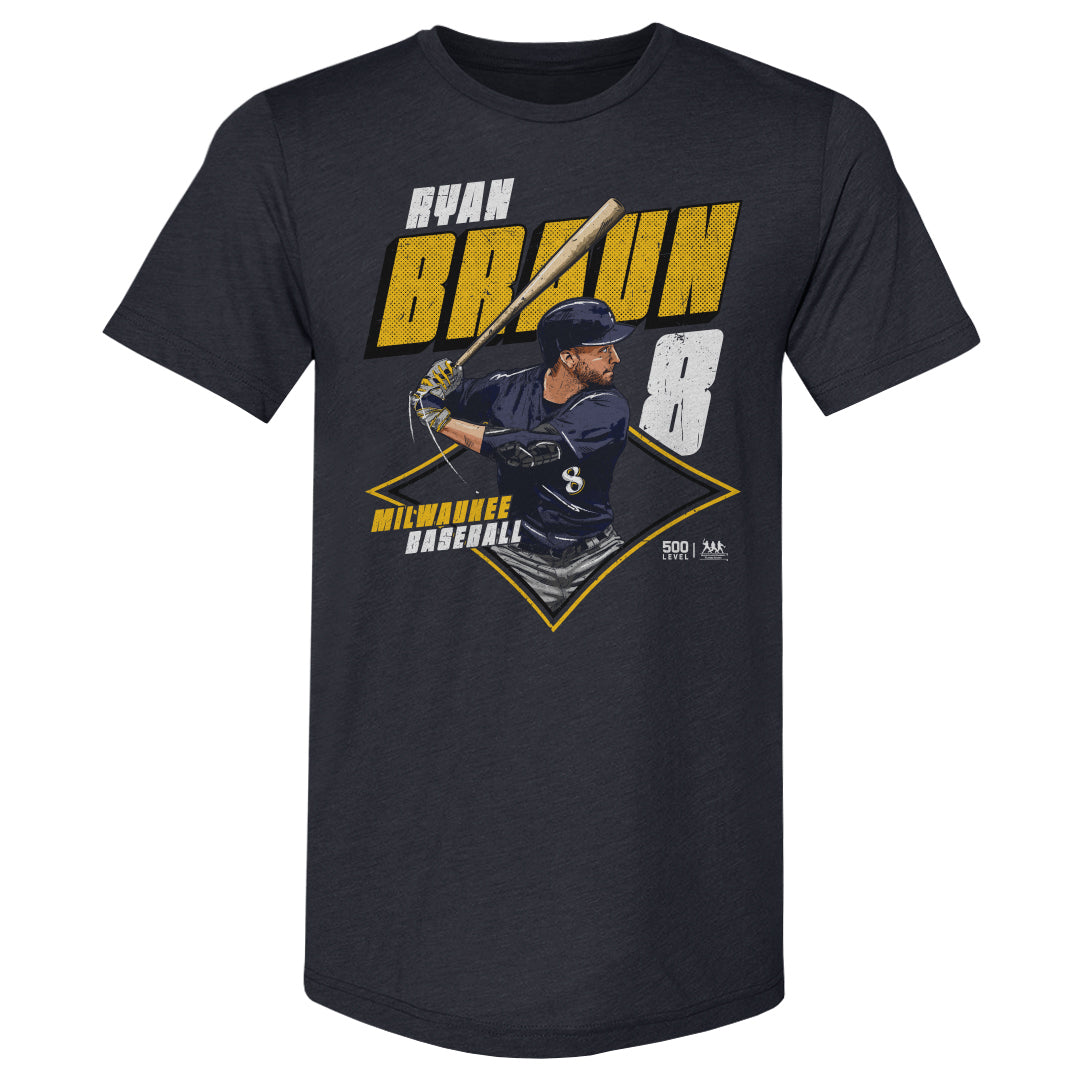 Ryan Braun Men's Premium T-Shirt | 500 LEVEL
