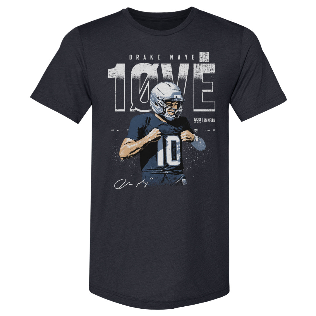 Drake Maye Men's Premium T-Shirt | 500 LEVEL
