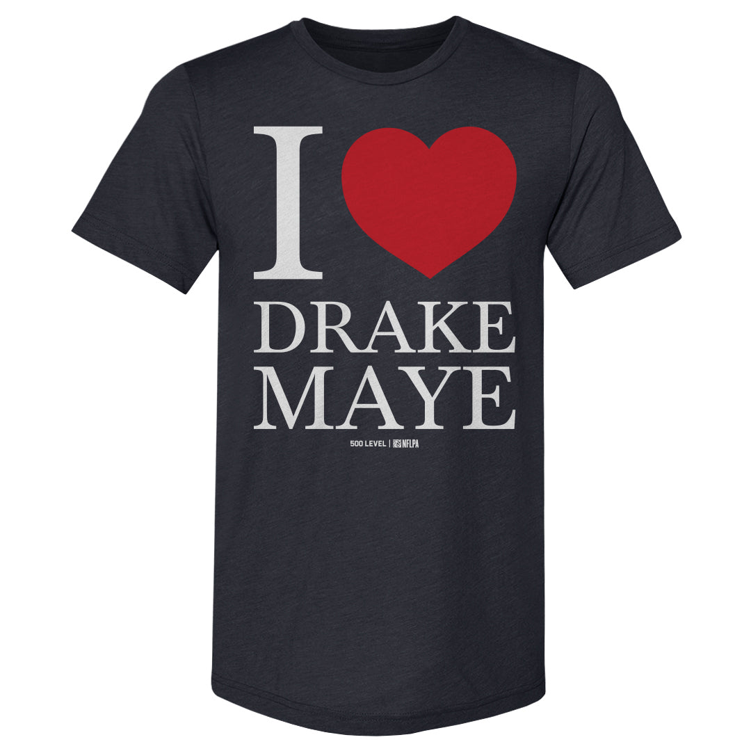 Drake Maye Men's Premium T-Shirt | 500 LEVEL