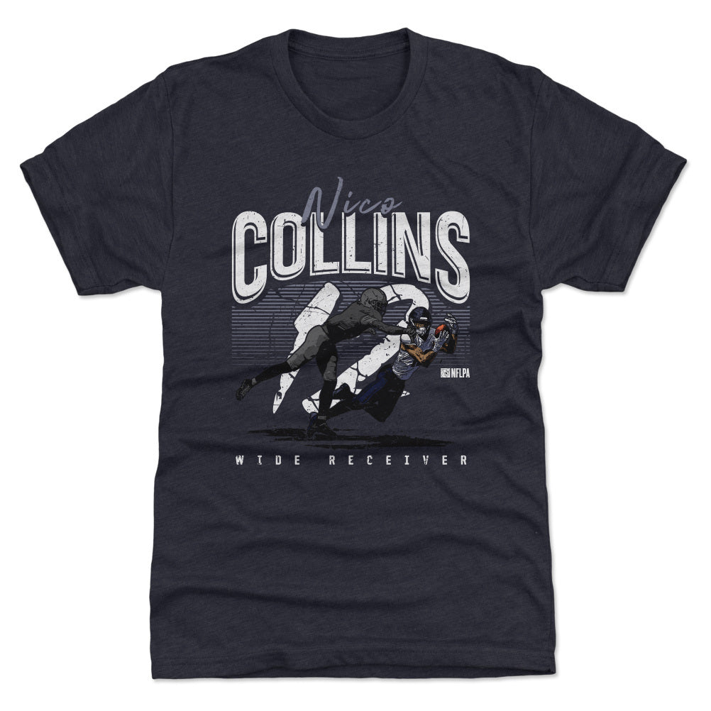 Nico Collins Men's Premium T-Shirt | 500 LEVEL