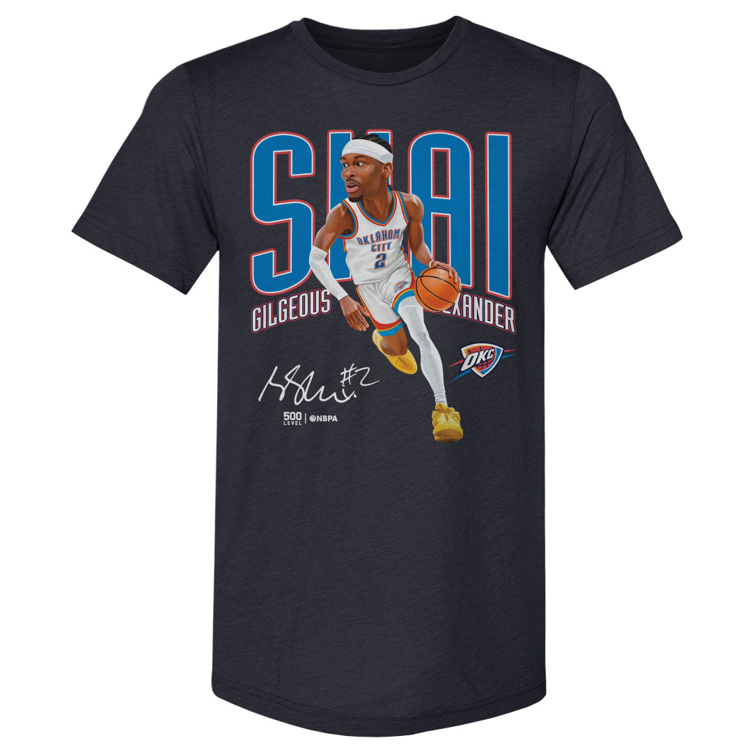 Shai Gilgeous-Alexander Men's Premium T-Shirt | 500 LEVEL