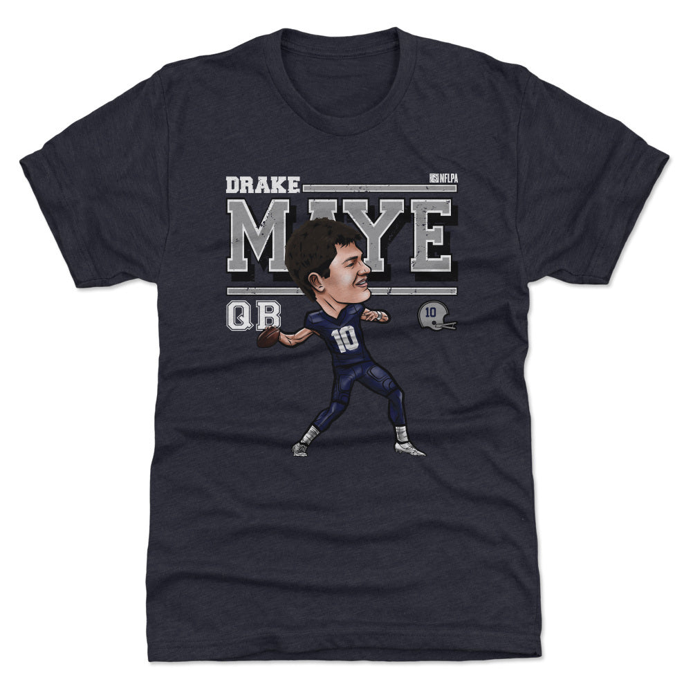 Drake Maye Men's Premium T-Shirt | 500 LEVEL