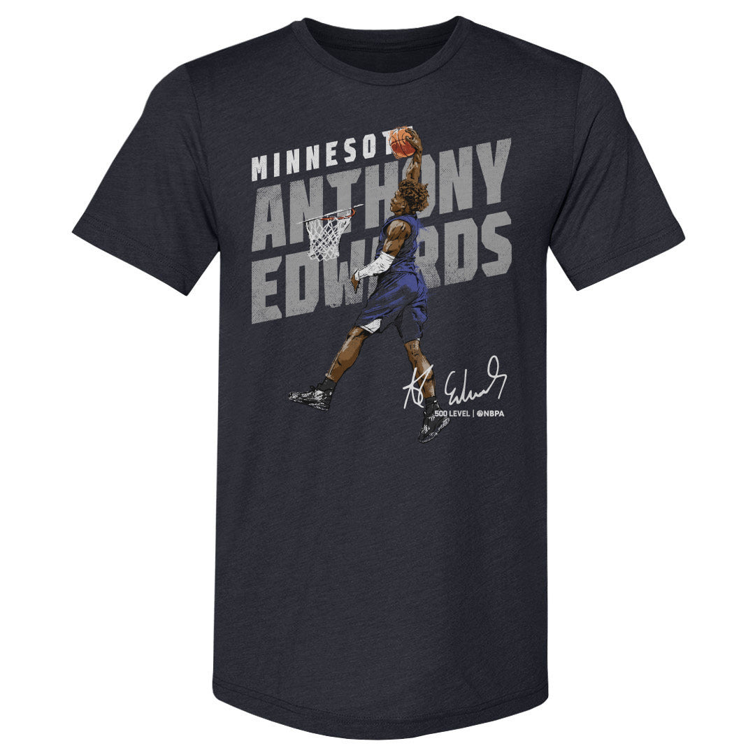 Anthony Edwards Men's Premium T-Shirt | 500 LEVEL