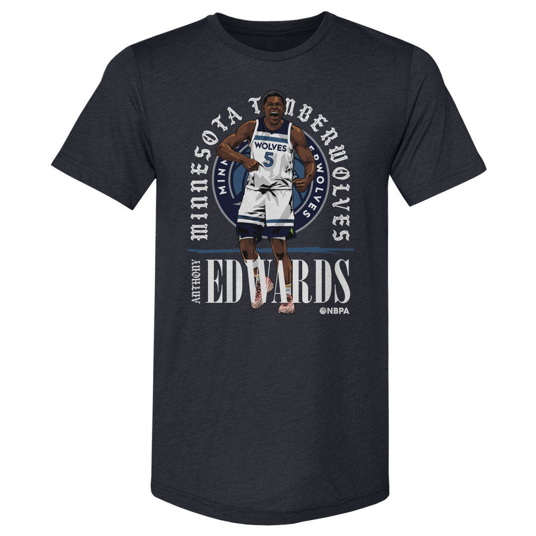 Anthony Edwards Men's Premium T-Shirt | 500 LEVEL
