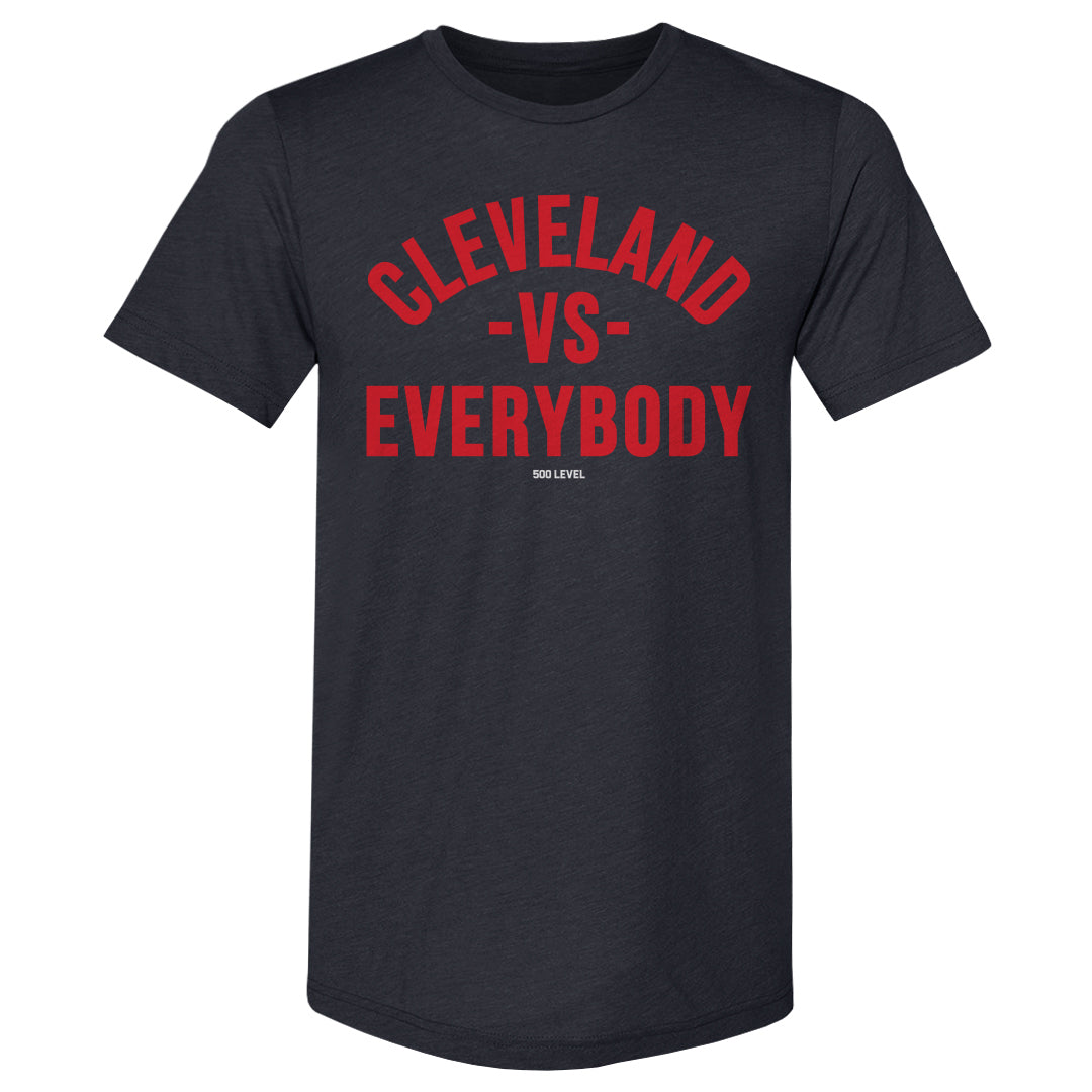 Cleveland Baseball Men's Premium T-Shirt | 500 LEVEL