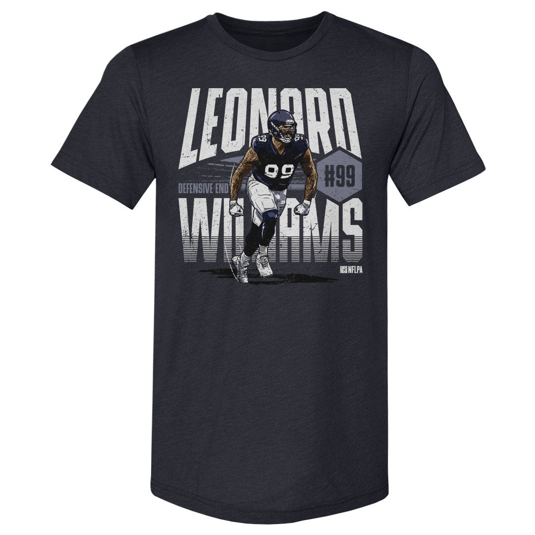 Leonard Williams Men's Premium T-Shirt | 500 LEVEL