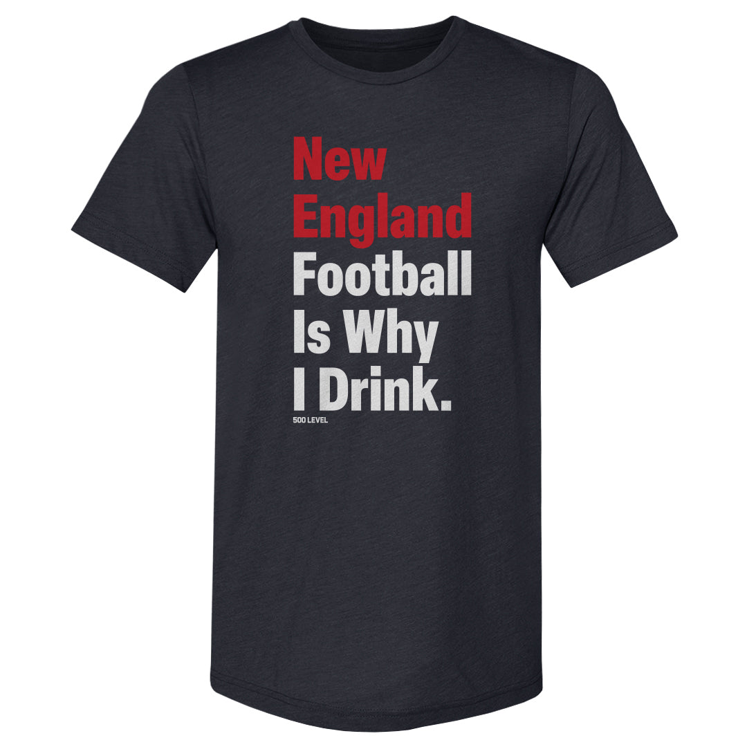 New England Football Men's Premium T-Shirt | 500 LEVEL