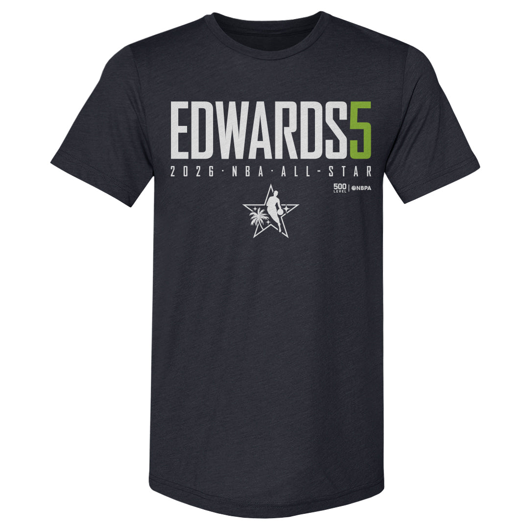 Anthony Edwards Men's Premium T-Shirt | 500 LEVEL