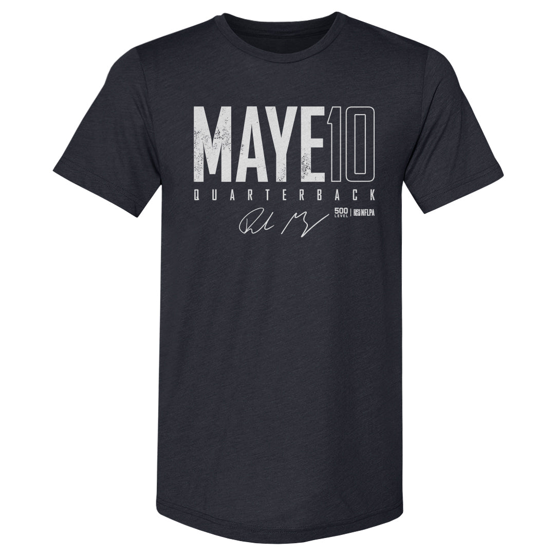 Drake Maye Men's Premium T-Shirt | 500 LEVEL