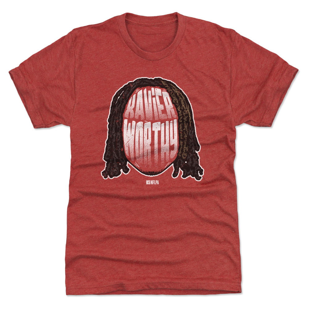 Xavier Worthy Men's Premium T-Shirt | 500 LEVEL