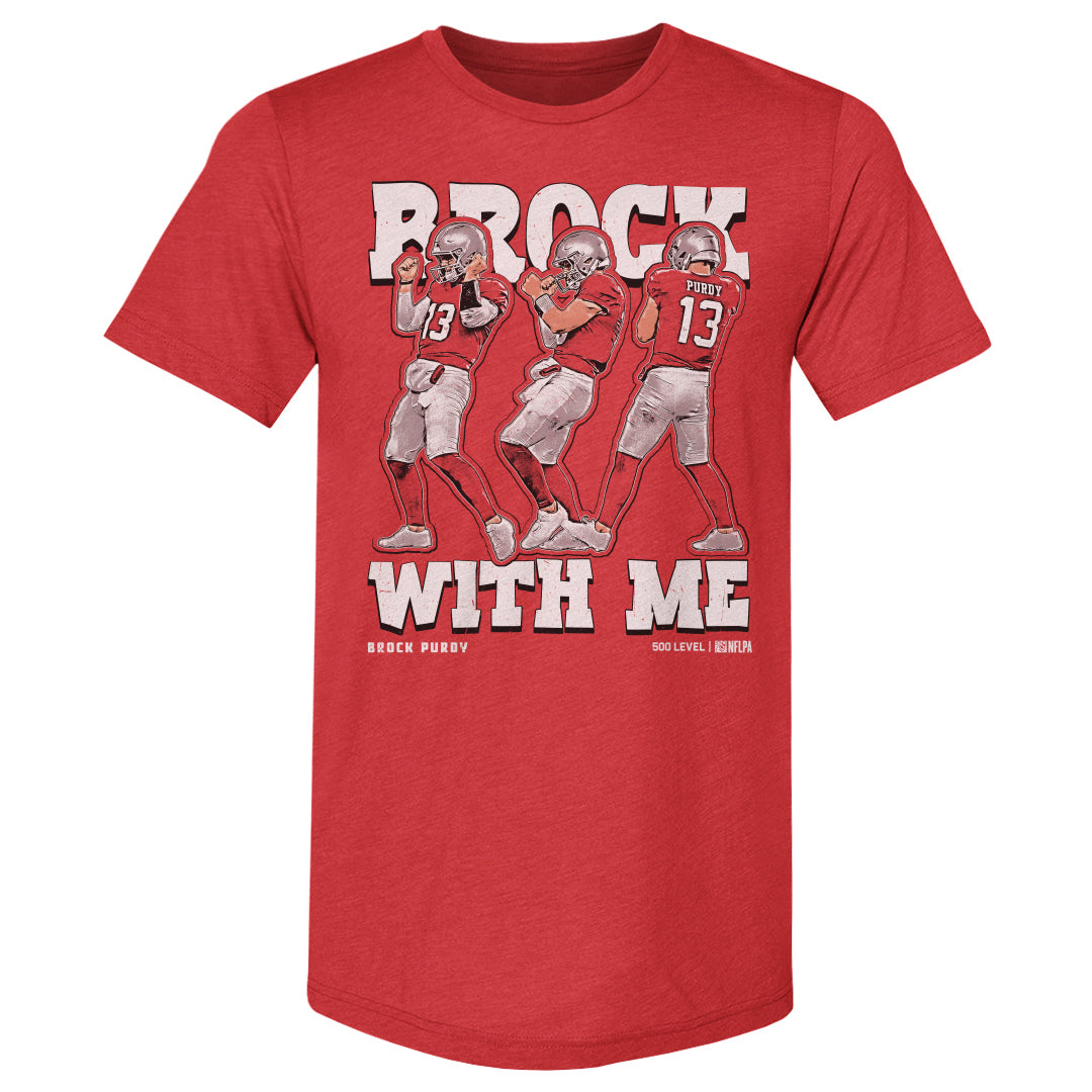 Brock Purdy Men's Premium T-Shirt | 500 LEVEL