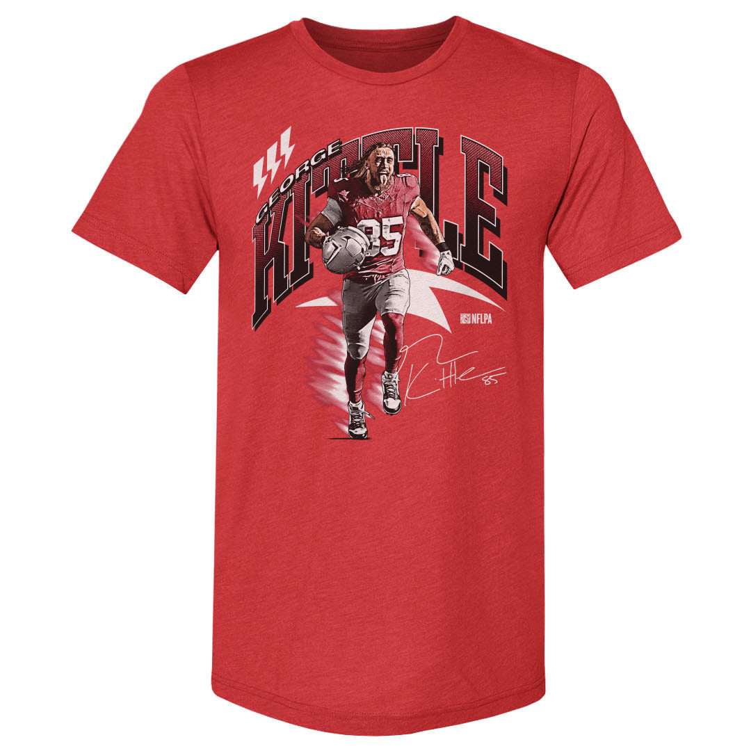 George Kittle Men's Premium T-Shirt | 500 LEVEL