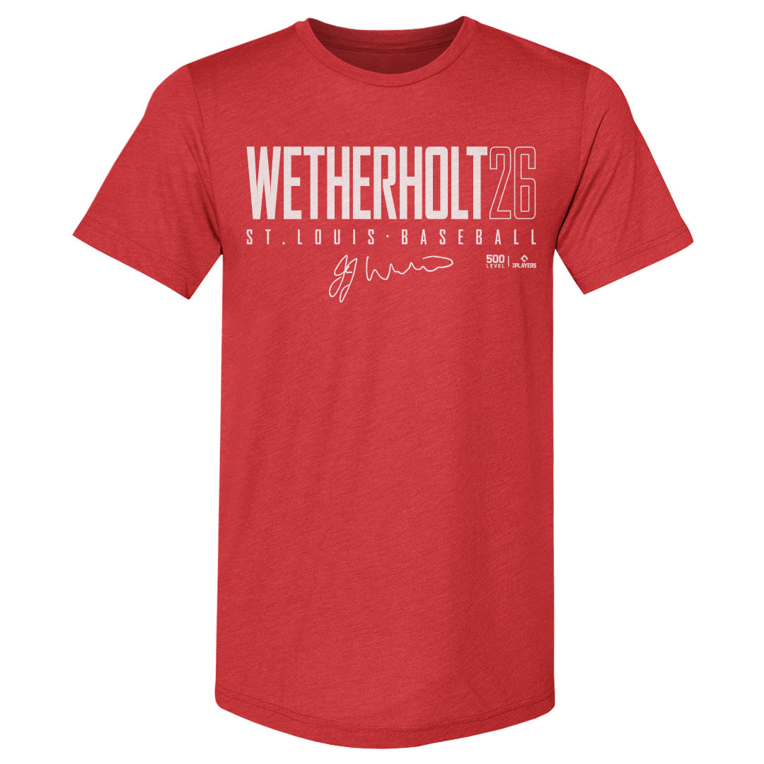 JJ Wetherholt Men's Premium T-Shirt | 500 LEVEL