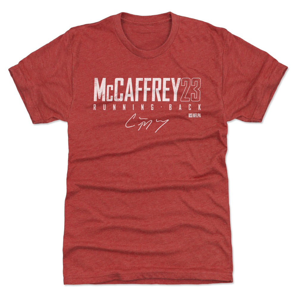 Christian McCaffrey Men's Premium T-Shirt | 500 LEVEL