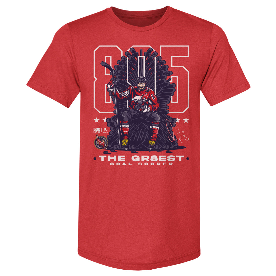 Alex Ovechkin Men's Premium T-Shirt | 500 LEVEL