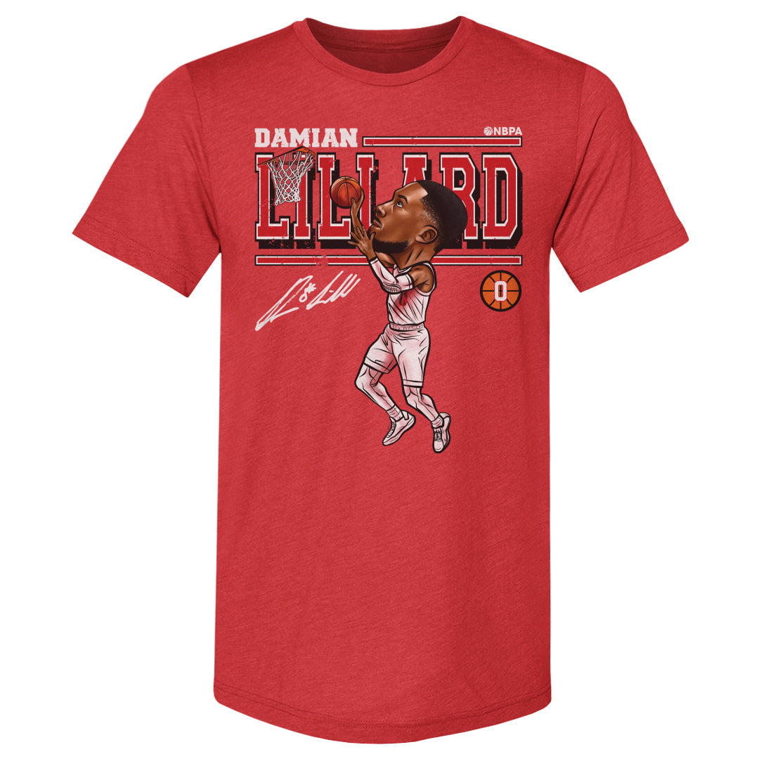 Damian Lillard Men's Premium T-Shirt | 500 LEVEL