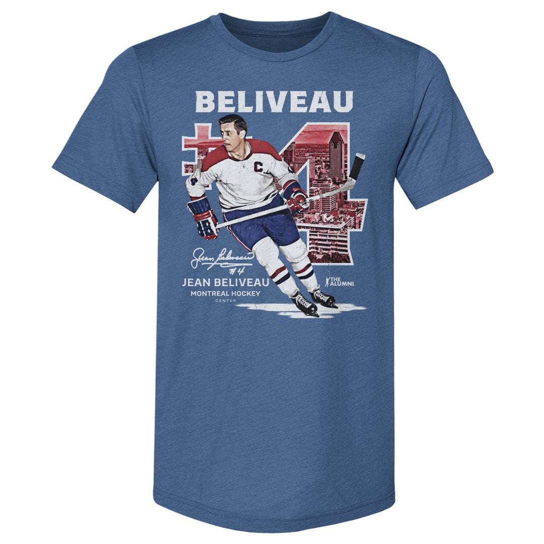Jean Beliveau Men's Premium T-Shirt | 500 LEVEL