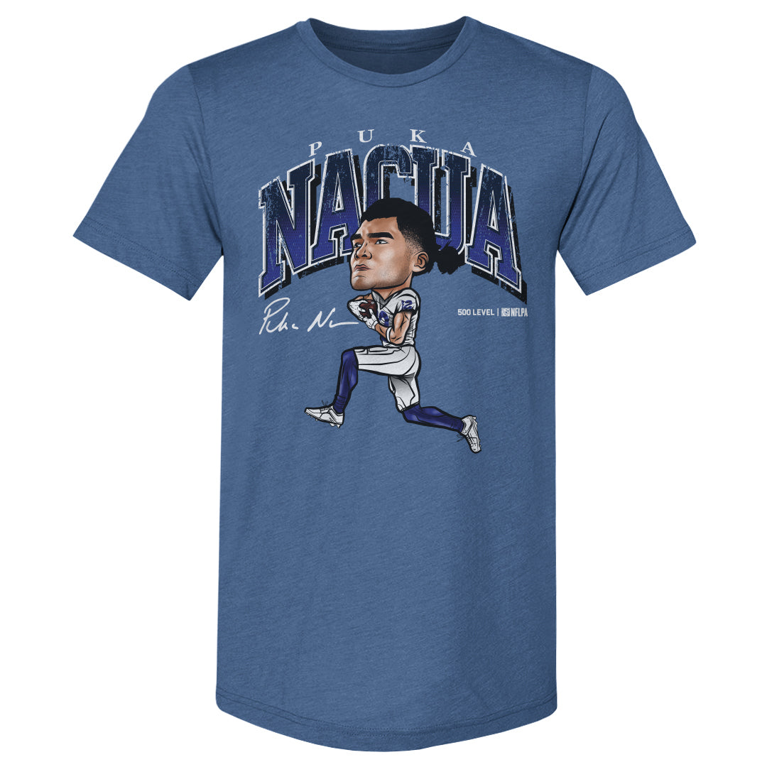 Puka Nacua Men's Premium T-Shirt | 500 LEVEL