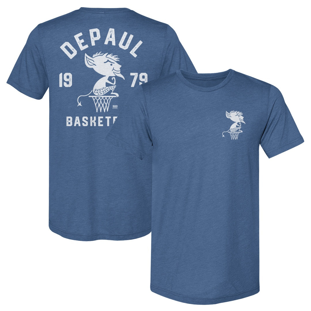 DePaul Blue Demons Men's Premium T-Shirt | 500 LEVEL